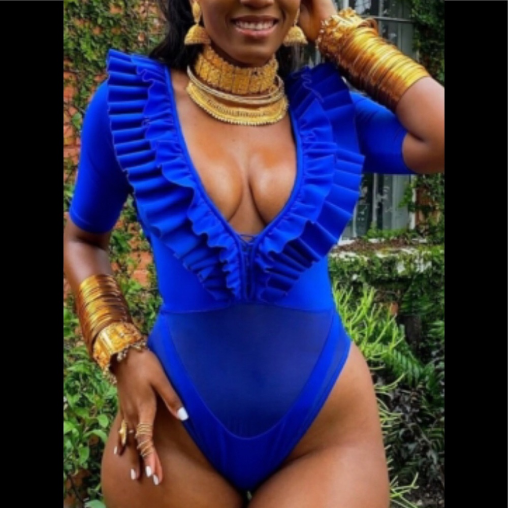 NEW Blue Goddess Swimsuit